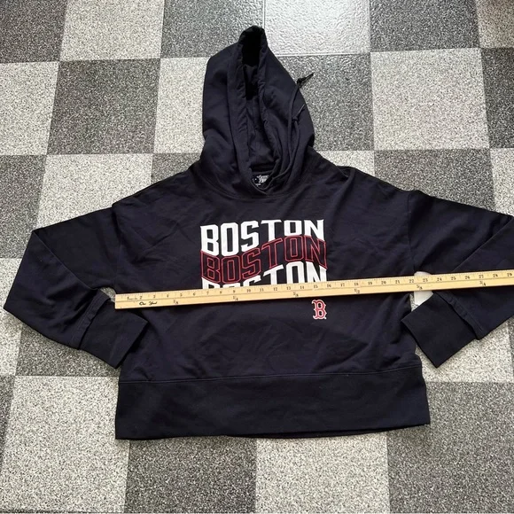 NWT Campus Lifestyle Boston Dark Navy Blue Hoodie- Size Small - Picture 4 of 7